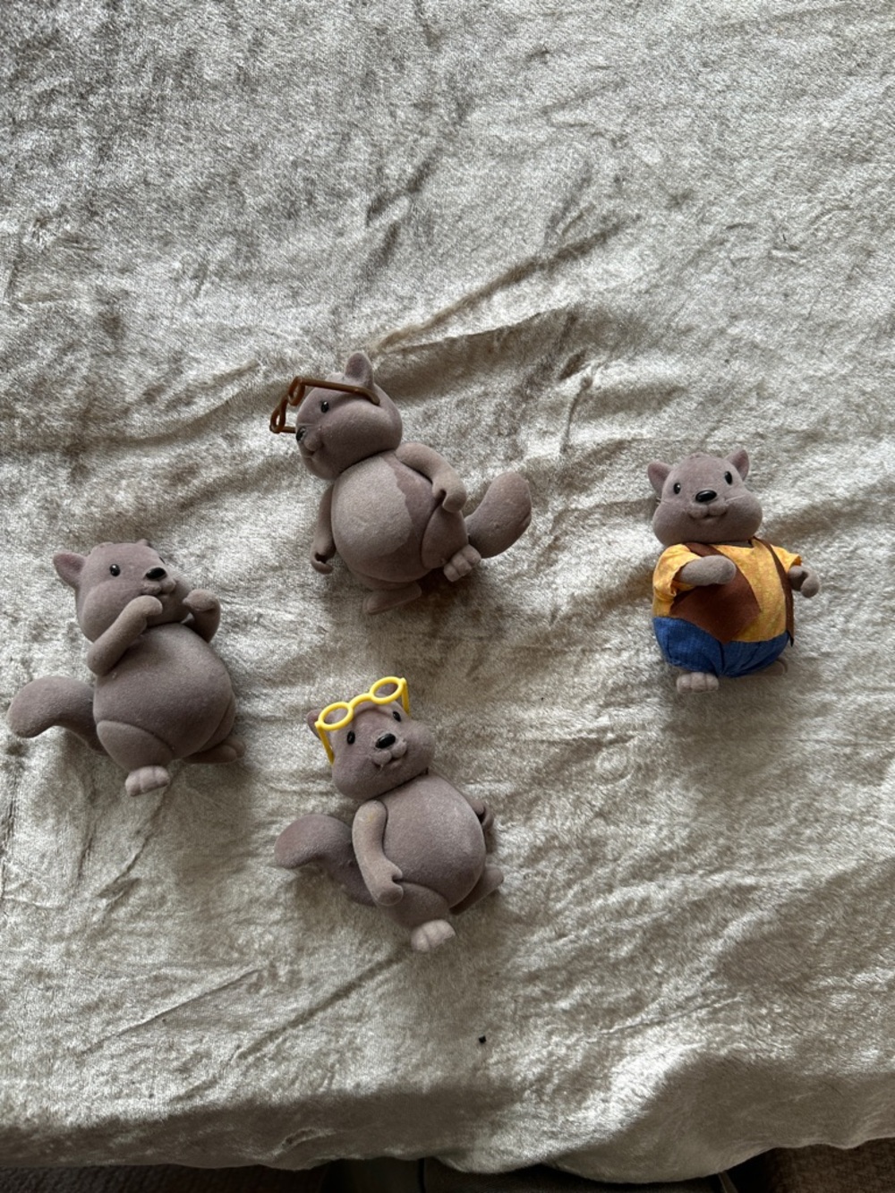 Lil Woodzeez-  collectable Woodland squirrels (set of4) Woodland Squirrels!